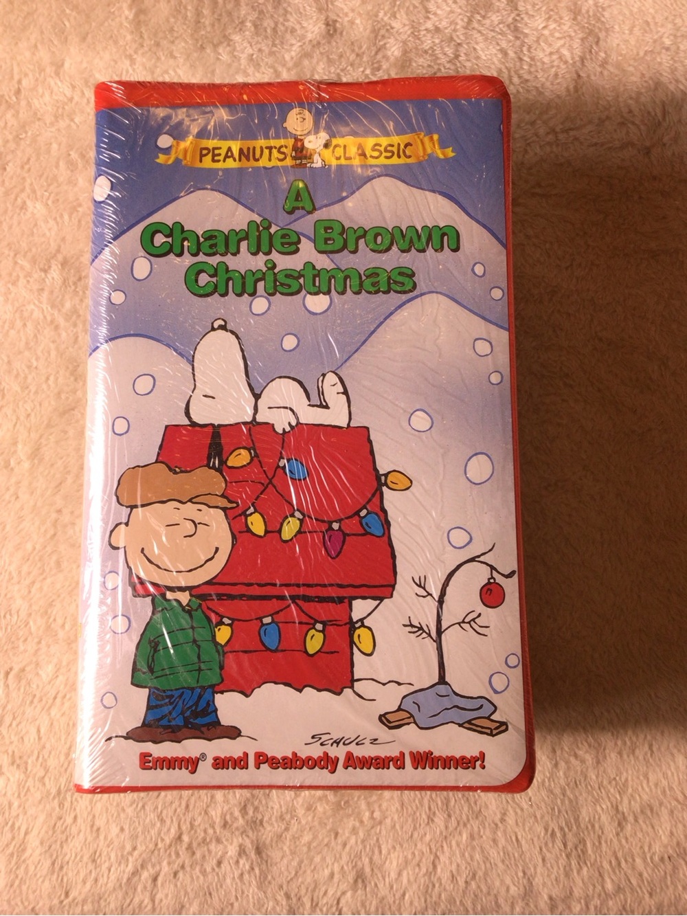Peanuts classic set of 3 holiday VHS